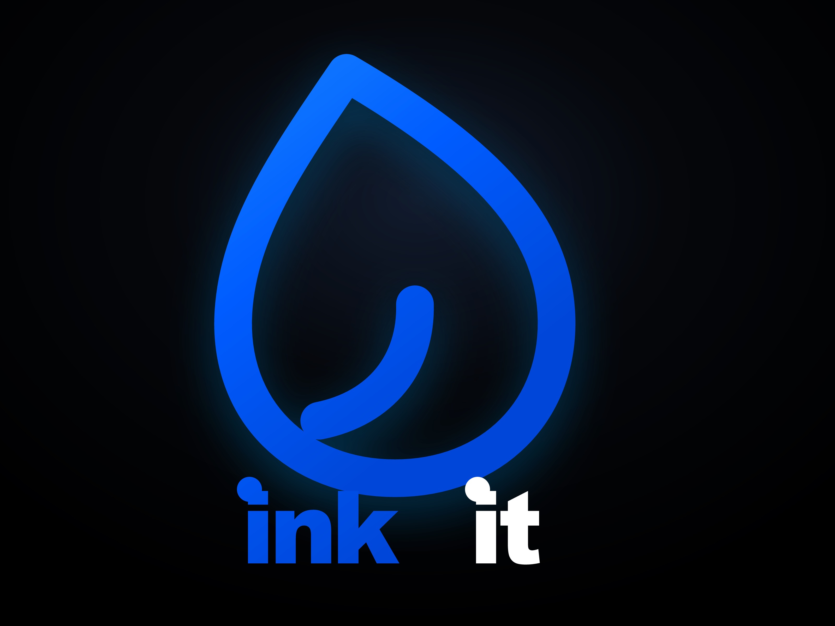 Ink It store poster artwork.